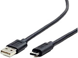 Cable Cablexpert CCP-USB2-AMCM-1M Type-C / USB2.0 / AM/CM / 1.0m / Black