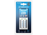 Panasonic Basic Charger 2-pos AA/AAA / 2 x AA 1900mAh / K-KJ50MCC20E