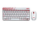 KIT Logitech Wireless Combo MK240 NANO / Keyboard + Mouse / USB / White