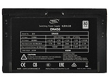 PSU Deepcool DN450 / 450W / ATX 2.31 / 80 PLUS / Active PFC / 120mm fan with PWM / XDC-DN450 / Black