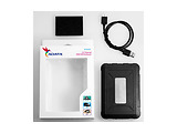 ADATA ED600 / HDD/SSD External Case / 2.5" SATA - USB3.0 / Black