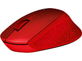 Logitech M330 SILENT PLUS / Wireless / Red