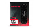 KIT RAM Kingston HyperX Predator HX430C15PB3K2/16 / 2x8GB / DDR4-3000 / PC24000 / CL15 / 1.35V / Black