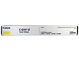 Toner Canon C-EXV51 for Canon iRC55xx / Yellow