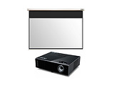 Acer M90-W01MG / Auto-Lock Manual Projection Screen / 196x110 / 16:9 / MC.JBG11.001 / White