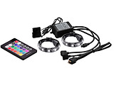 LED strips Deepcool XDC-RGB350 / RGB color LED strip / Software control: ASUS Aura, MSI Mystic, Gigabyte Fusion /