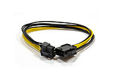 Cable Cablexpert CC-PSU-84 / ATX Internal 6+2 pin PCI express power extension cable / 0.3 m