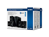 Speakers Sven HT-201 / 5.1 / 80w RMS / Bluetooth + EDR / FM-tuner / USB & SD card Input / Black