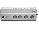 Surge Protector APC Essential PM8-RS / 8 Sockets / 10A / White
