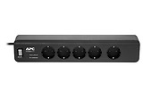 Surge Protector APC Essential PM5B-RS / 5 Sockets / 10A / Black
