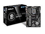 MB ASRock H110 PRO BTC+ / S1151 / Intel H110 / 2xDDR4 2400 / ATX / Bitcoin Mining /