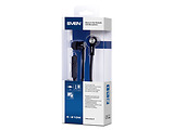 Earphones Sven E 210M / Mic / 20-20000 Hz / 16ohm / 96dB / 1.2m / Black