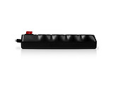 Sven SF-08-16 / 8 Sockets / 1.8m / Black