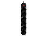 Sven SF-06L / 6 Sockets 5.0m / Black