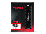 KIT RAM Kingston HyperX Predator HX433C16PB3K2/16 / 2x8GB / DDR4-3333 / PC26660 / CL16 / 1.35V / Heat spreader /