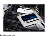 SSD Crucial MX500 / 500GB / 2.5" / CT500MX500SSD1