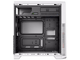 Case GameMax G561 / ATX / Transparent side panel / 3 x 12cm Blue LED Ring-type Fans / White