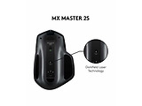 Logitech MX Master 2S / 4000 dpi / Workflow / Darkfield / Black