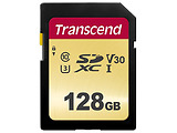SDXC Transcend 500S / 128GB / UHS-I U3 / TS128GSDC500S