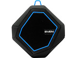 Speakers Sven PS-77 / 5w / Bluetooth / FM / USB / microSD / 600mAh / Black Blue