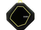 Speakers Sven PS-77 / 5w / Bluetooth / FM / USB / microSD / 600mAh / Black Yellow