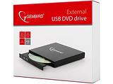 Gembird DVD-USB-02 / External DVD-RW Black