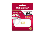 USB Transcend JetFlash 710G / 64GB / USB3.0 / Metal Case / Ultra-Slim / Gold