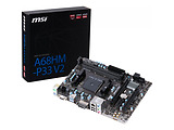 MSI A68HM-P33 V2 / FM2/FM2+ / AMD A68H / Dual 2xDDR3-2133 /