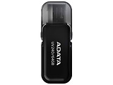 USB ADATA UV240 / 64GB / USB2.0 / Plastic / Flip Cap / Black