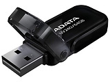USB ADATA UV240 / 64GB / USB2.0 / Plastic / Flip Cap / Black
