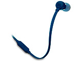 JBL T110 / In-ear / Pure Bass sound / Mic / Blue
