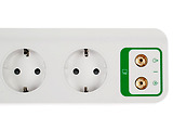 Surge Protector APC Essential PM5V-RS / 5 Sockets / 1.83m / Input power 2300W / White