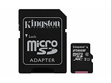microSDHC Kingston Canvas Select 256GB / SD adapter / 400x / SDCS/256GB
