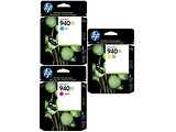 HP CG898AE / 940XL Pack of 3 cartridges  / YE + CY + MG / Color