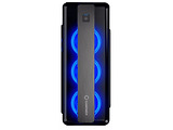 Case ATX GameMax MoonLight / Fan Controller / Ring Type Blue Fans / Black