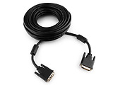 Cable Cablexpert CC-DVI2-BK-10M / 10M / Ferrite / Black