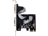 Gembird SPC-22 / PCI-Express x2 Serial port RS232 / COM DB9M /