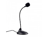 Mic Gembird MIC-205 / Flexible gooseneck / Black