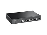 Switch TP-LINK T2500G-10MPS / 8-port Gigabit Managed PoE+ / 2 SFP /