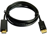 Brackton DPH-SKB-0150.B / 1.5m DP-HDMI