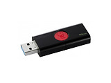 USB3.0 Kingston DataTraveler 106 / 16Gb / Retractable / DT106/16GB / Black