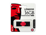 USB3.0 Kingston DataTraveler 106 / 16Gb / Retractable / DT106/16GB / Black