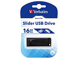 USB2.0 Verbatim Store 'n' Go Slider 16GB / 98696 / Black