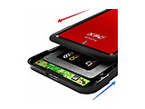 External Case ADATA XPG EX500 / Tool-Free / Red