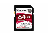 Kingston Canvas React SDR/64GB / 64GB / Ultimate 633x / Class10 UHS-I U3 /