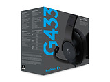 Headset Logitech G433 / 7.1 Surround / 981-000668 Black