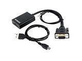 Adapter Cablexpert A-VGA-HDMI-01 / VGA into digital HDMI + 3.5 mm audio /