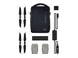 DJI Mavic 2 Fly More Kit / 174605 / 2 x Batteries 3950 mAh / Car Charger / Battery Charging Hub / Battery to Power Bank Adapter / 2 Pairs x Low-Noise Propellers / Shoulder Bag /
