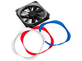PC Case Fan NZXT Aer F / 120x120x26mm / 22-31dB / 41-63CFM / RF-AF120-B1 /