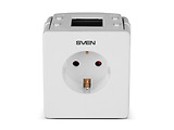 Surge Protector Sven OVP-16PD / 1Sockets / White